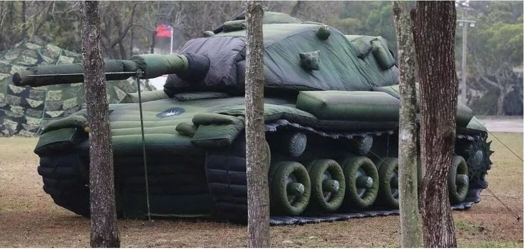 蛟河军用充气坦克